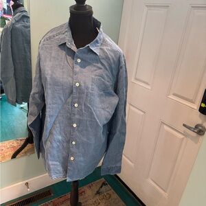 Tommy Bahama Casual Blue Button-Up Shirt